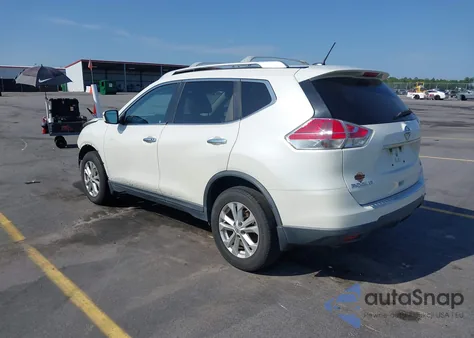 2016 Nissan Rogue Sv from USA, damaged, VIN KNMAT2MT7GP644883